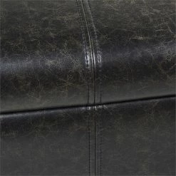 Best Pirce ❤️ Jennifer Taylor Home Ryan Upholstered Storage Accent Bench Vintage Black Brown ✔️ -Bedroom Benches Store 2186781 7 L