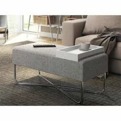 Outlet βοΈ Casabianca Furniture Modern Ace Engineered Wood Bench In Gray π€© 7 Outlet βοΈ Casabianca Furniture Modern Ace Engineered Wood Bench In Gray π€© -Bedroom Benches Store 2192364 2 L