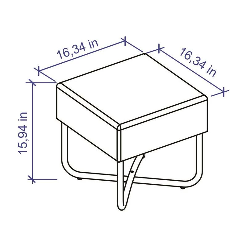Promo β¨ Casabianca Furniture Modern Ace Engineered Wood Bench In Brown π 6 Promo β¨ Casabianca Furniture Modern Ace Engineered Wood Bench In Brown π - Image 6