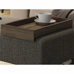 Buy 🎉 Casabianca Furniture Modern Ace Engineered Wood Bench In Brown ⭐ -Bedroom Benches Store 2192371 3 L