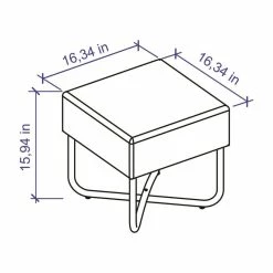 Outlet ✔️ Casabianca Furniture Modern Ace Engineered Wood Bench In Brown 🌟 -Bedroom Benches Store 2192372 3 L