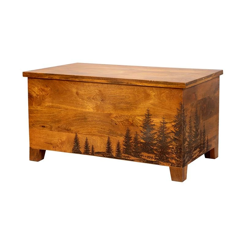 Cheapest π Hawthorne Collections Cascade Solid Wood Laser Etched Coffee Table - Natural π₯° 2 Cheapest π Hawthorne Collections Cascade Solid Wood Laser Etched Coffee Table - Natural π₯° - Image 2