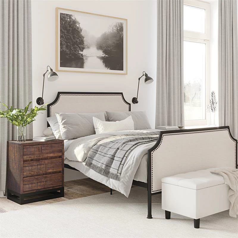 Top 10 π Home Fare 29 Inch Tufted Fabric Storage Bench In Light Gray π 2 Top 10 π Home Fare 29 Inch Tufted Fabric Storage Bench In Light Gray π - Image 2