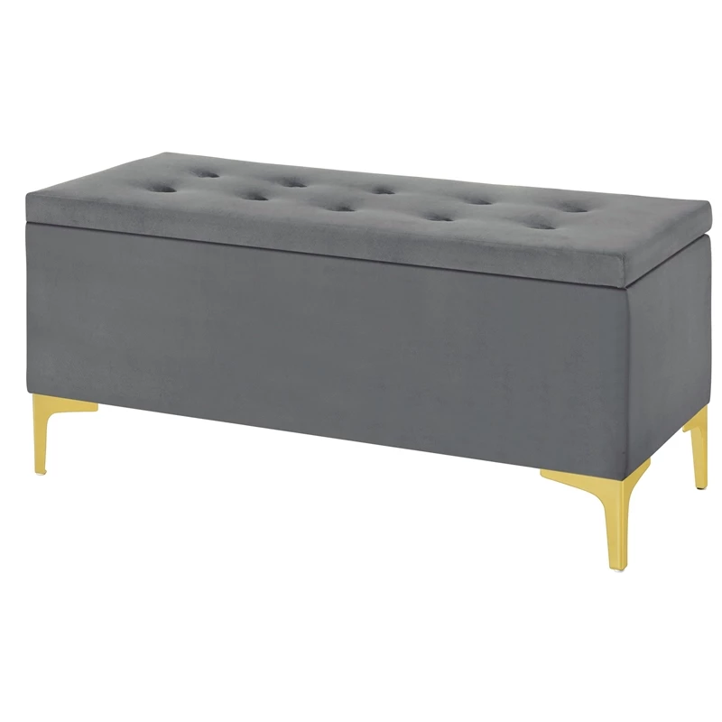 Coupon βοΈ Home Fare 42 Inch Tufted Fabric Storage Bench In Charcoal Gray π 1 Coupon βοΈ Home Fare 42 Inch Tufted Fabric Storage Bench In Charcoal Gray π