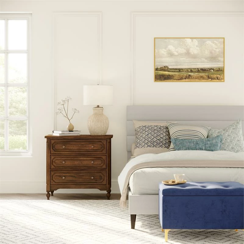 Flash Sale π Home Fare 29 Inch Tufted Fabric Storage Bench In Navy βοΈ 2 Flash Sale π Home Fare 29 Inch Tufted Fabric Storage Bench In Navy βοΈ - Image 2