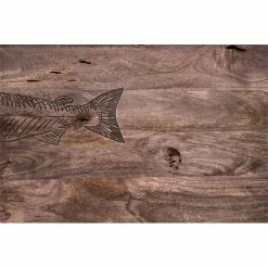 Best Sale π Porter Designs Fish Solid Wood Coffee Table - Gray β 12 Best Sale π Porter Designs Fish Solid Wood Coffee Table - Gray β -Bedroom Benches Store 2397734 5 L