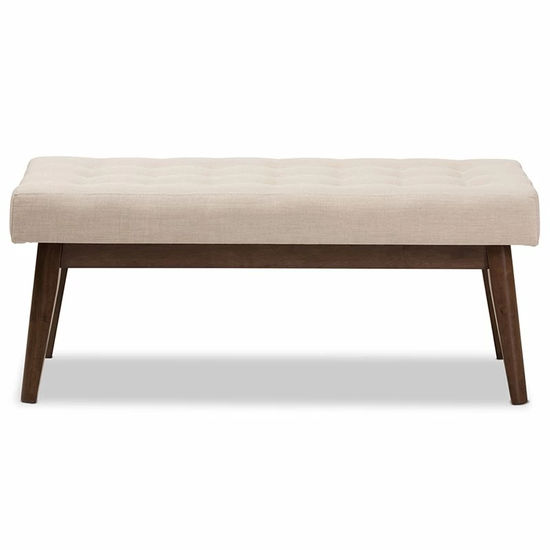 New π Bowery Hill Button Tufted Bedroom Bench In Beige π― 3 New π Bowery Hill Button Tufted Bedroom Bench In Beige π― - Image 3