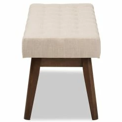 New π Bowery Hill Button Tufted Bedroom Bench In Beige π― 10 New π Bowery Hill Button Tufted Bedroom Bench In Beige π― -Bedroom Benches Store 2407778 3 L