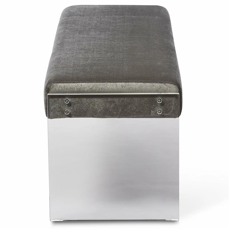 Top 10 β€οΈ Bowery Hill Upholstered Bedroom Bench In Gray π€© 4 Top 10 β€οΈ Bowery Hill Upholstered Bedroom Bench In Gray π€© - Image 4