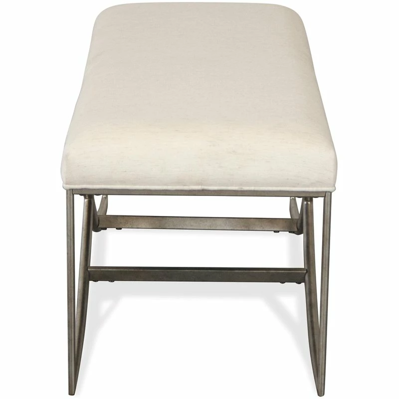 Discount β Riverside Furniture Maisie Refined Glam Upholstered Bedroom Bench In Champagne π 3 Discount β Riverside Furniture Maisie Refined Glam Upholstered Bedroom Bench In Champagne π - Image 3