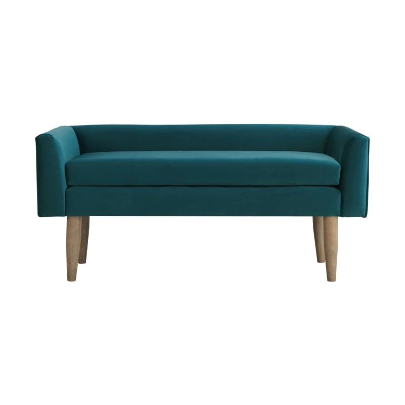 Cheap β Bowery Hill Mid-Century Velvet Upholstered Bench π 7 Cheap β Bowery Hill Mid-Century Velvet Upholstered Bench π - Image 7