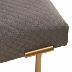 Budget βοΈ New Pacific Direct Clarine Velvet Fabric Bench In Serene Dark Gray/Gold π 14 Budget βοΈ New Pacific Direct Clarine Velvet Fabric Bench In Serene Dark Gray/Gold π -Bedroom Benches Store 2422322 6 L