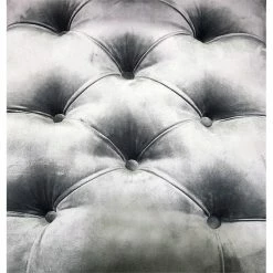 Wholesale 😍 Bowery Hill Fabric Upholstered Tufted Bench In Gray And Acrylic Legs ✔️ -Bedroom Benches Store 2424544 2424546 L