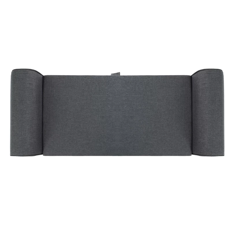 Hot Sale βοΈ Spirit Up Art Fabric Upholstered Flip Top Storage Bench In Dark Gray 𧨠6 Hot Sale βοΈ Spirit Up Art Fabric Upholstered Flip Top Storage Bench In Dark Gray 𧨠- Image 6