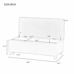 Cheap 𧨠CRO Decor Upholstered Flip Top Storage Bench With Button Tufted Top-Beige π 13 Cheap 𧨠CRO Decor Upholstered Flip Top Storage Bench With Button Tufted Top-Beige π -Bedroom Benches Store 2470182 4 L