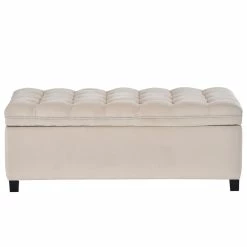 Cheap 𧨠CRO Decor Upholstered Flip Top Storage Bench With Button Tufted Top-Beige π 14 Cheap 𧨠CRO Decor Upholstered Flip Top Storage Bench With Button Tufted Top-Beige π -Bedroom Benches Store 2470182 5 L