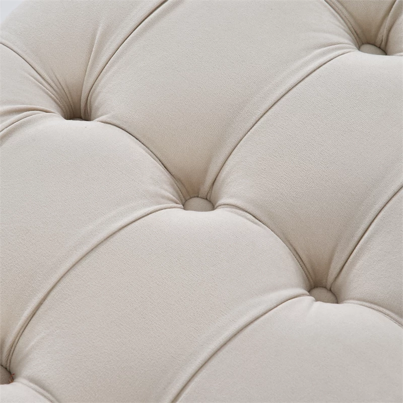 Cheap 𧨠CRO Decor Upholstered Flip Top Storage Bench With Button Tufted Top-Beige π 8 Cheap 𧨠CRO Decor Upholstered Flip Top Storage Bench With Button Tufted Top-Beige π - Image 8