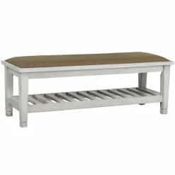 Top 10 β¨ Bowery Hill Modern French Country Wooden Bedroom Bench In Antique White π₯°