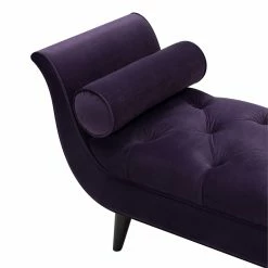 Best reviews of π Maklaine Contemporary Tufted Flared Arm Entryway Bench In Purple π₯ 13 Best reviews of π Maklaine Contemporary Tufted Flared Arm Entryway Bench In Purple π₯ -Bedroom Benches Store 2505917 11 L