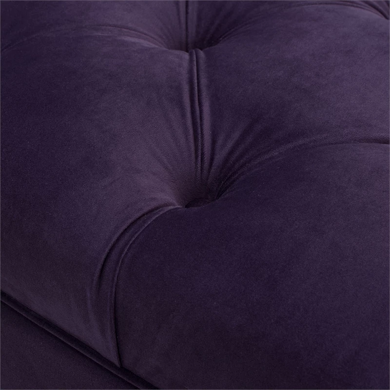 Best reviews of π Maklaine Contemporary Tufted Flared Arm Entryway Bench In Purple π₯ 4 Best reviews of π Maklaine Contemporary Tufted Flared Arm Entryway Bench In Purple π₯ - Image 4