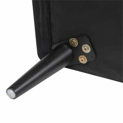 Deals 💯 Maklaine Mid-Century Modern Entryway Storage Bench In Black ⌛ -Bedroom Benches Store 2505960 25 L