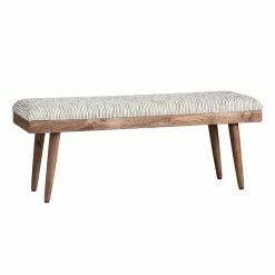 Discount ✨ Evolution By Crestview Collection Fabric Bench Multi- Color 💯