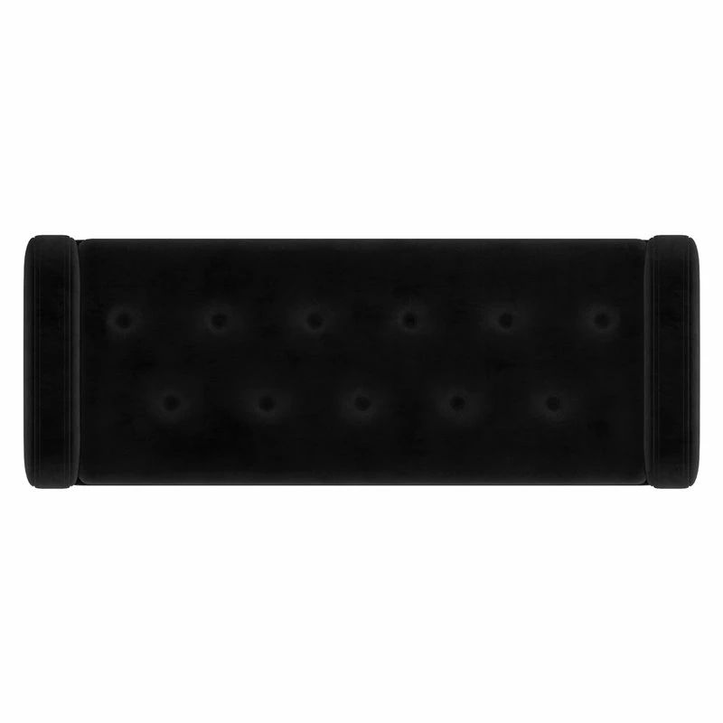 Best Sale π₯ !nspire Sabel Modern Velvet Upholstered/Metal Storage Bench In Black/Gold π₯° 5 Best Sale π₯ !nspire Sabel Modern Velvet Upholstered/Metal Storage Bench In Black/Gold π₯° - Image 5