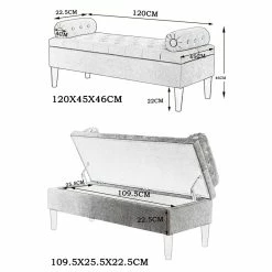 Cheapest π !nspire Adith Button Tufting Modern Fabric Upholstered Storage Bench In Mustard Yellow π 15 Cheapest π !nspire Adith Button Tufting Modern Fabric Upholstered Storage Bench In Mustard Yellow π -Bedroom Benches Store 2513883 7 L