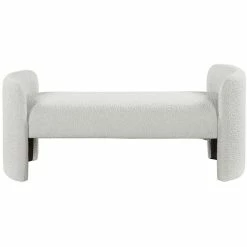 Cheapest π Meridian Furniture Peyton Cream Boucle Fabric Bench β 8 Cheapest π Meridian Furniture Peyton Cream Boucle Fabric Bench β -Bedroom Benches Store 2522577 3 L