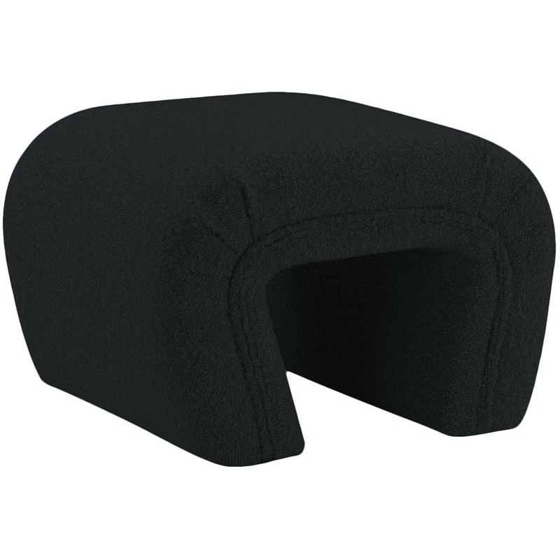 Cheap π Meridian Furniture Odelia Black Boucle Fabric Bench π― 8 Cheap π Meridian Furniture Odelia Black Boucle Fabric Bench π― - Image 8