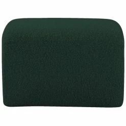 New 🌟 Meridian Furniture Odelia Green Boucle Fabric Bench 🧨 -Bedroom Benches Store 2528385 9 L