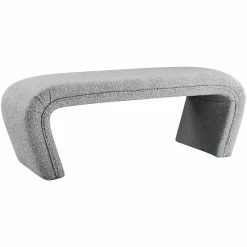 Wholesale π Meridian Furniture Odelia Grey Boucle Fabric Bench π€© 13 Wholesale π Meridian Furniture Odelia Grey Boucle Fabric Bench π€© -Bedroom Benches Store 2528386 3 L