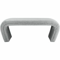 Wholesale π Meridian Furniture Odelia Grey Boucle Fabric Bench π€© 15 Wholesale π Meridian Furniture Odelia Grey Boucle Fabric Bench π€© -Bedroom Benches Store 2528386 5 L