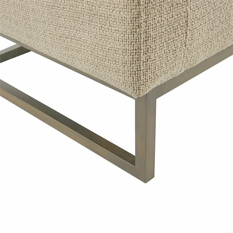 Outlet π Olliix Madison Park Crawford Solid Wood And Fabric Storage Bench In Tan/Bronze π 6 Outlet π Olliix Madison Park Crawford Solid Wood And Fabric Storage Bench In Tan/Bronze π - Image 6
