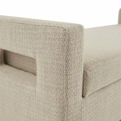 Outlet π Olliix Madison Park Crawford Solid Wood And Fabric Storage Bench In Tan/Bronze π 16 Outlet π Olliix Madison Park Crawford Solid Wood And Fabric Storage Bench In Tan/Bronze π -Bedroom Benches Store 2532261 6 L