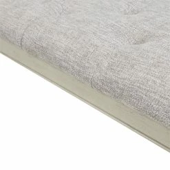 Budget π Olliix Madison Park Signature Beckett Solid Wood Accent Bench In Light Gray/White π₯ 13 Budget π Olliix Madison Park Signature Beckett Solid Wood Accent Bench In Light Gray/White π₯ -Bedroom Benches Store 2532280 5 L