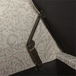 Cheapest 😀 Olliix Martha Stewart Holiday Solid Wood Polyester Storage Bench In Natural/Wheat 🧨 -Bedroom Benches Store 2532283 5 L