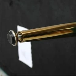 Brand new ✨ Roundhill Furniture Sira Velvet Button Tufted Bench With Gold Metal Legs In Blue 🔥 -Bedroom Benches Store 2536635 8 L