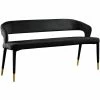 Cheap ✔️ Meridian Furniture Destiny Black Velvet Bench 💯