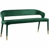 Wholesale 😉 Meridian Furniture Destiny Green Velvet Bench 👍