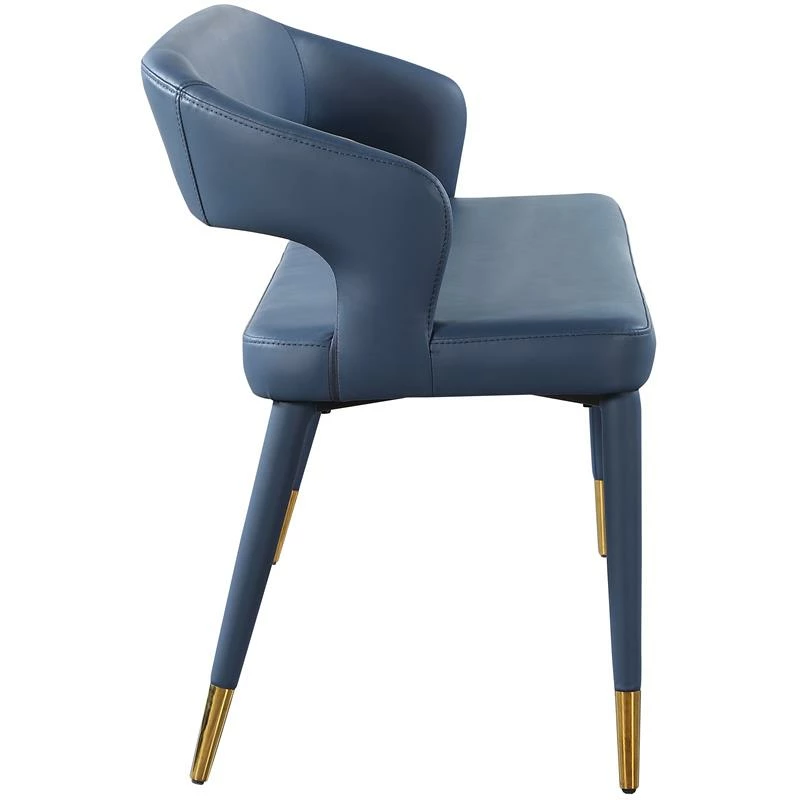 Wholesale π― Meridian Furniture Destiny Navy Faux Leather Bench β¨ 5 Wholesale π― Meridian Furniture Destiny Navy Faux Leather Bench β¨ - Image 5