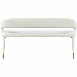 Wholesale βοΈ Meridian Furniture Destiny White Faux Leather Bench π₯ 8 Wholesale βοΈ Meridian Furniture Destiny White Faux Leather Bench π₯ -Bedroom Benches Store 2541390 2 L