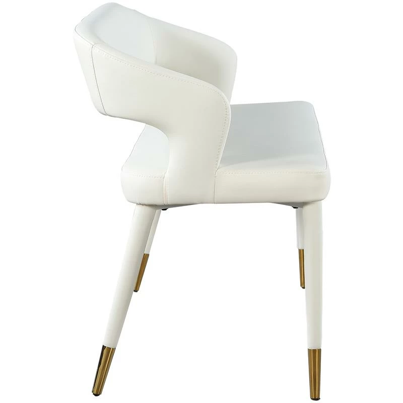 Wholesale βοΈ Meridian Furniture Destiny White Faux Leather Bench π₯ 5 Wholesale βοΈ Meridian Furniture Destiny White Faux Leather Bench π₯ - Image 5