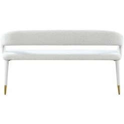Wholesale π₯ Meridian Furniture Destiny Cream Boucle Fabric Bench π₯° 8 Wholesale π₯ Meridian Furniture Destiny Cream Boucle Fabric Bench π₯° -Bedroom Benches Store 2541391 2 L
