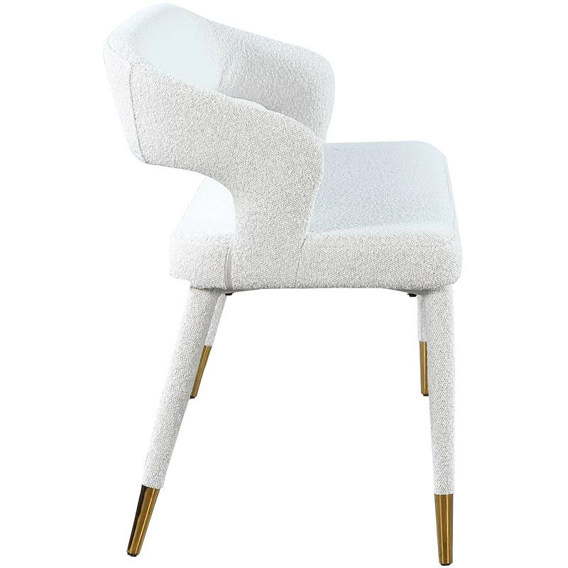 Wholesale π₯ Meridian Furniture Destiny Cream Boucle Fabric Bench π₯° 5 Wholesale π₯ Meridian Furniture Destiny Cream Boucle Fabric Bench π₯° - Image 5