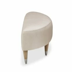 Cheap ✔️ Michael Amini Kathy Ireland Eclipse Wood & Polyester Fabric Bed Bench 👏 -Bedroom Benches Store 2542304 3 L