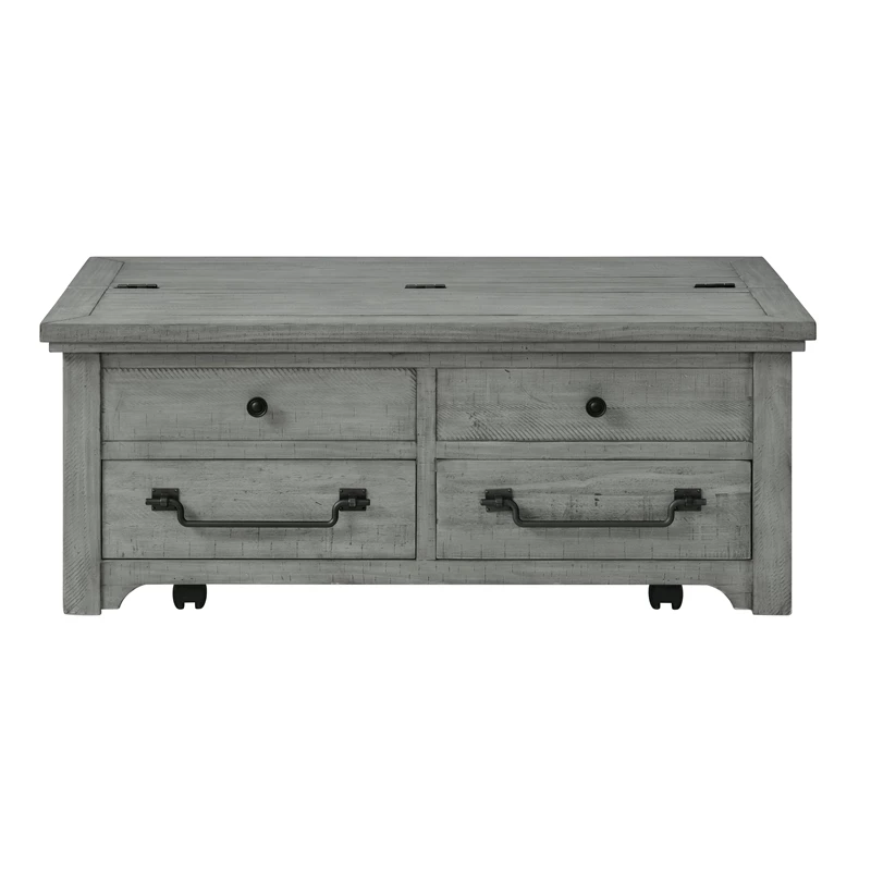 Promo π Martin Svensson Home Beach House Dove Grey Flip Top Trunk Coffee Table β€οΈ 2 Promo π Martin Svensson Home Beach House Dove Grey Flip Top Trunk Coffee Table β€οΈ - Image 2