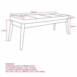 Hot Sale 🧨 WHI Ingrid 17.5" Modern Velvet/Solid Wood Bench In Vintage Mustard Yellow 😀 -Bedroom Benches Store 2556464 7 L