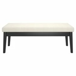 Promo π₯ WHI Pebble 17.5" Solid Wood Boucle-Woven Fabric Upholstered Bench In Cream π 10 Promo π₯ WHI Pebble 17.5" Solid Wood Boucle-Woven Fabric Upholstered Bench In Cream π -Bedroom Benches Store 2556465 2 L