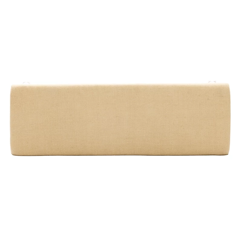 Promo 𧨠Luxen Home LuxenHome Upholstered Entry And Bedroom White Wood Bench π 6 Promo 𧨠Luxen Home LuxenHome Upholstered Entry And Bedroom White Wood Bench π - Image 6